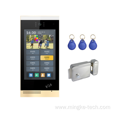 10-inch gate intercom system for apartment and home